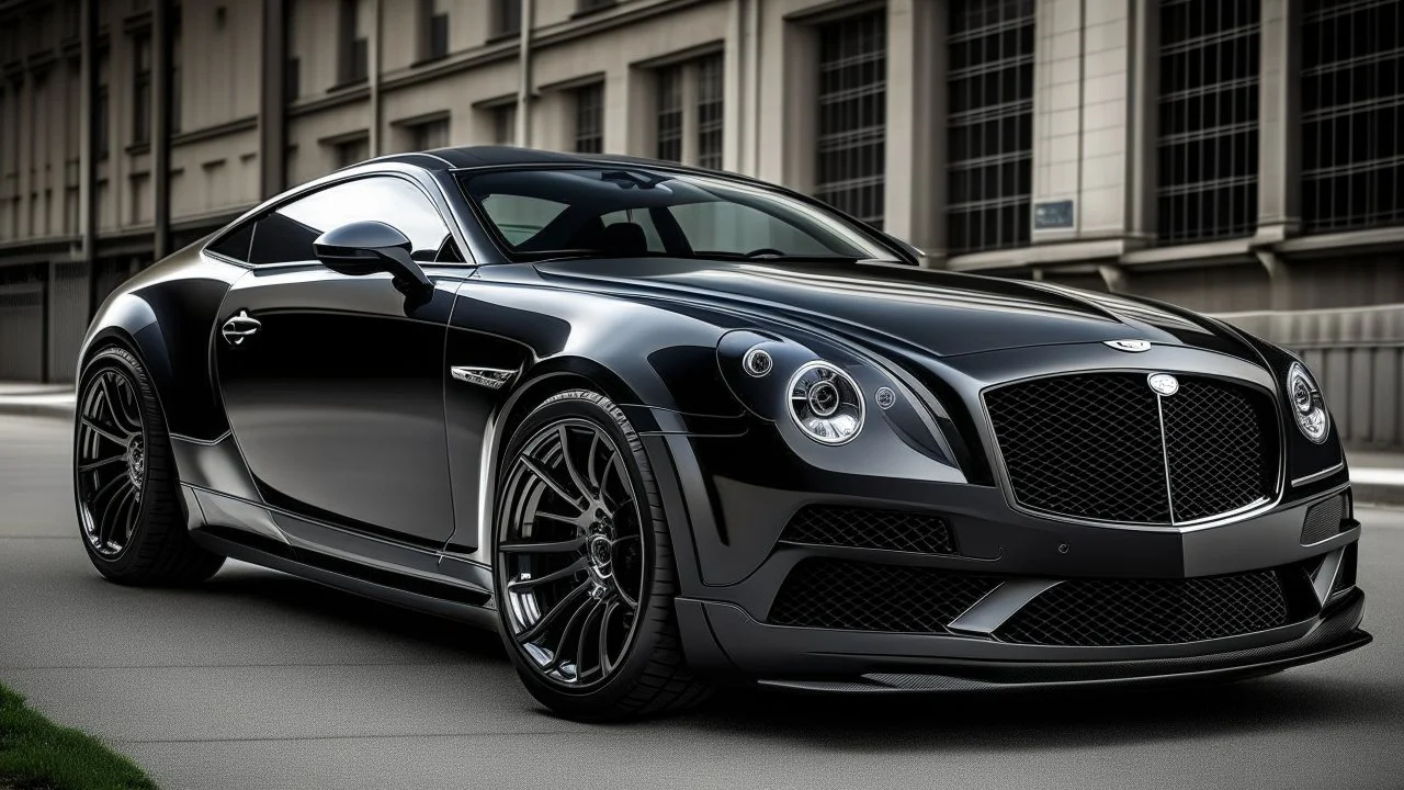 Cross between bentley continental GT and a camaro