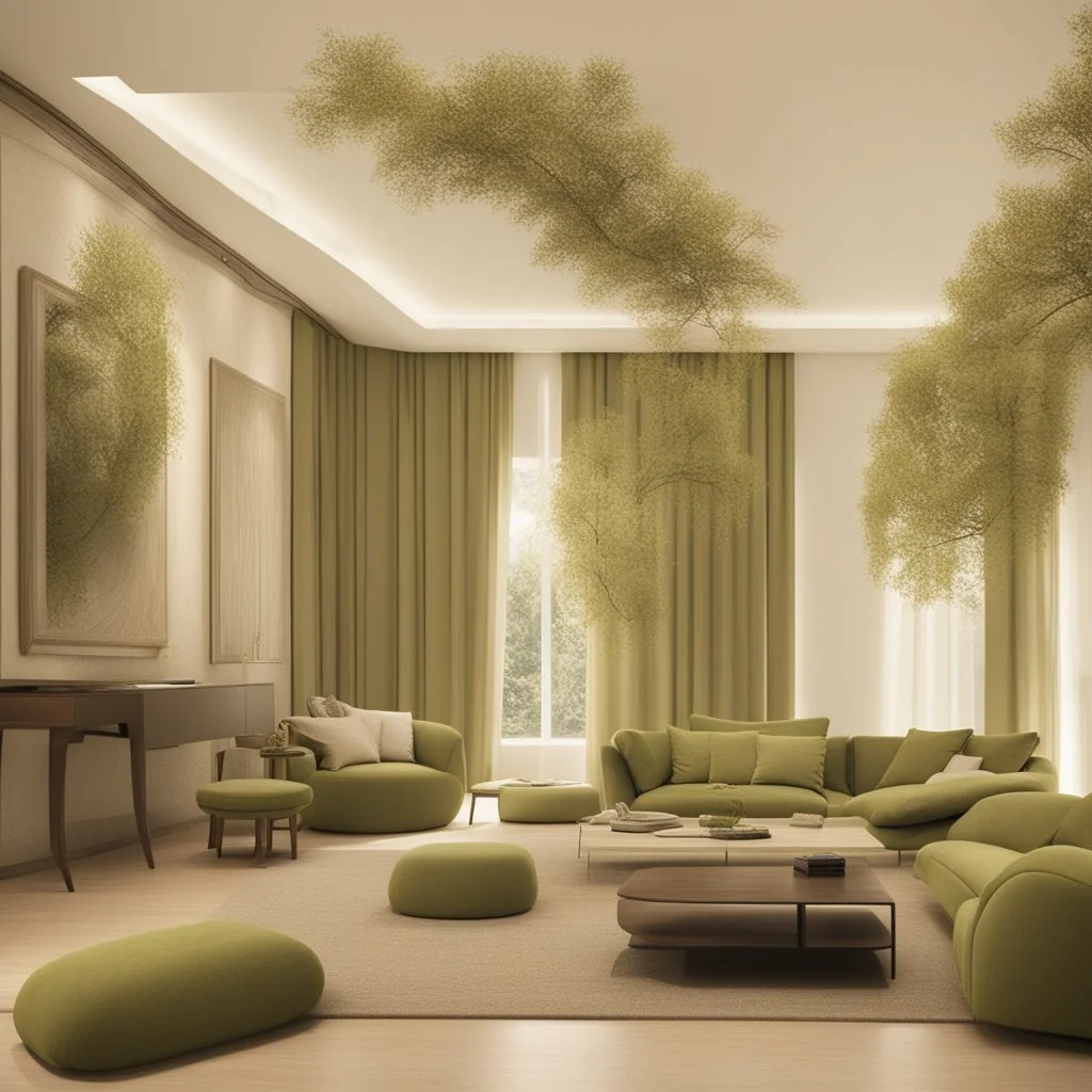 Analysis of the concept of the olive kernel in interior design