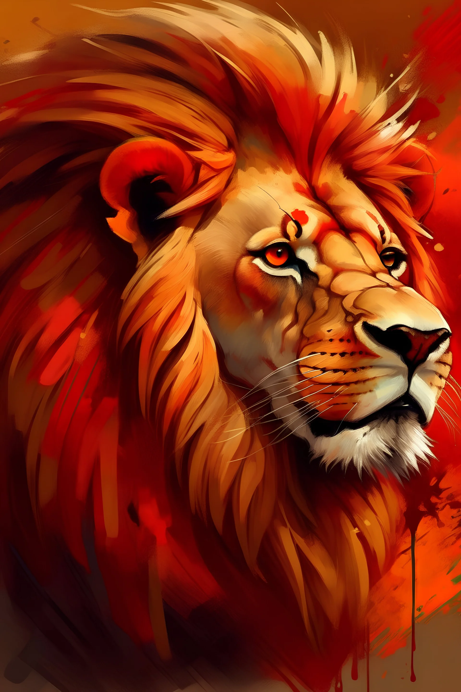 BRAVE LION PAINT