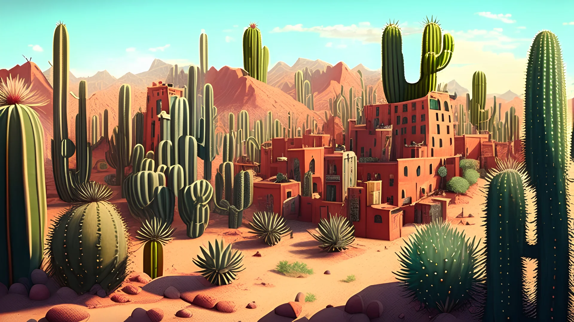 The wonderful cactus city