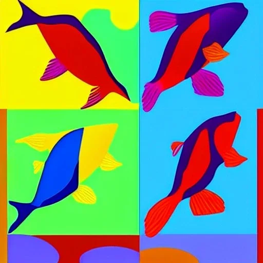 fish pop art