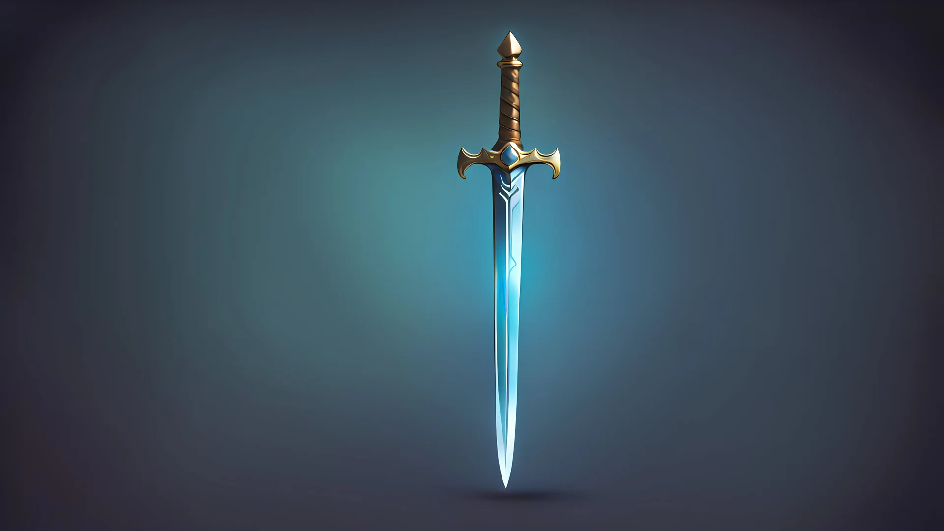 Magical Sword, Solid Background, Sword blade with a color of #B293C8