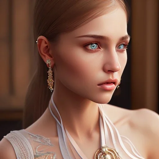 beautiful transparent smooth realistic ukrainian girl, extremely sharp detail, finely tuned detail, ultra high definition, 8k, unreal engine 5, ultra sharp focus, accurate hands