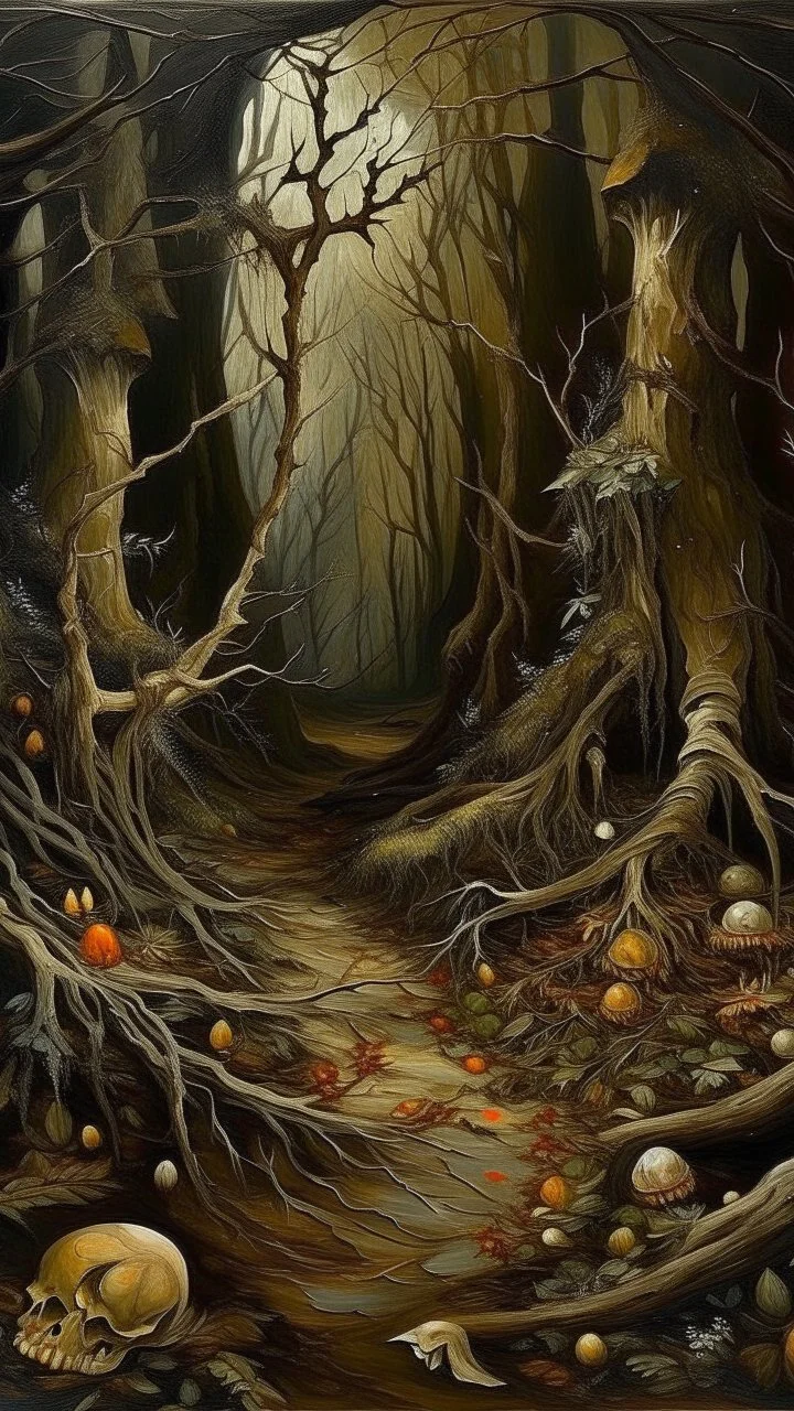 nature in the painful darkness Does not look like itself. Along the deserted and bare alley Rustling with fallen leaves, Why do you, not sparing yourself, Wander with your head uncovered? The life of plants is now hidden In these strange stumps of branches, Bruegel painting style , Well, what happened to you, What happened to your soul? How dare you let this beauty, Your precious soul, Go, so that she would wander the world, S