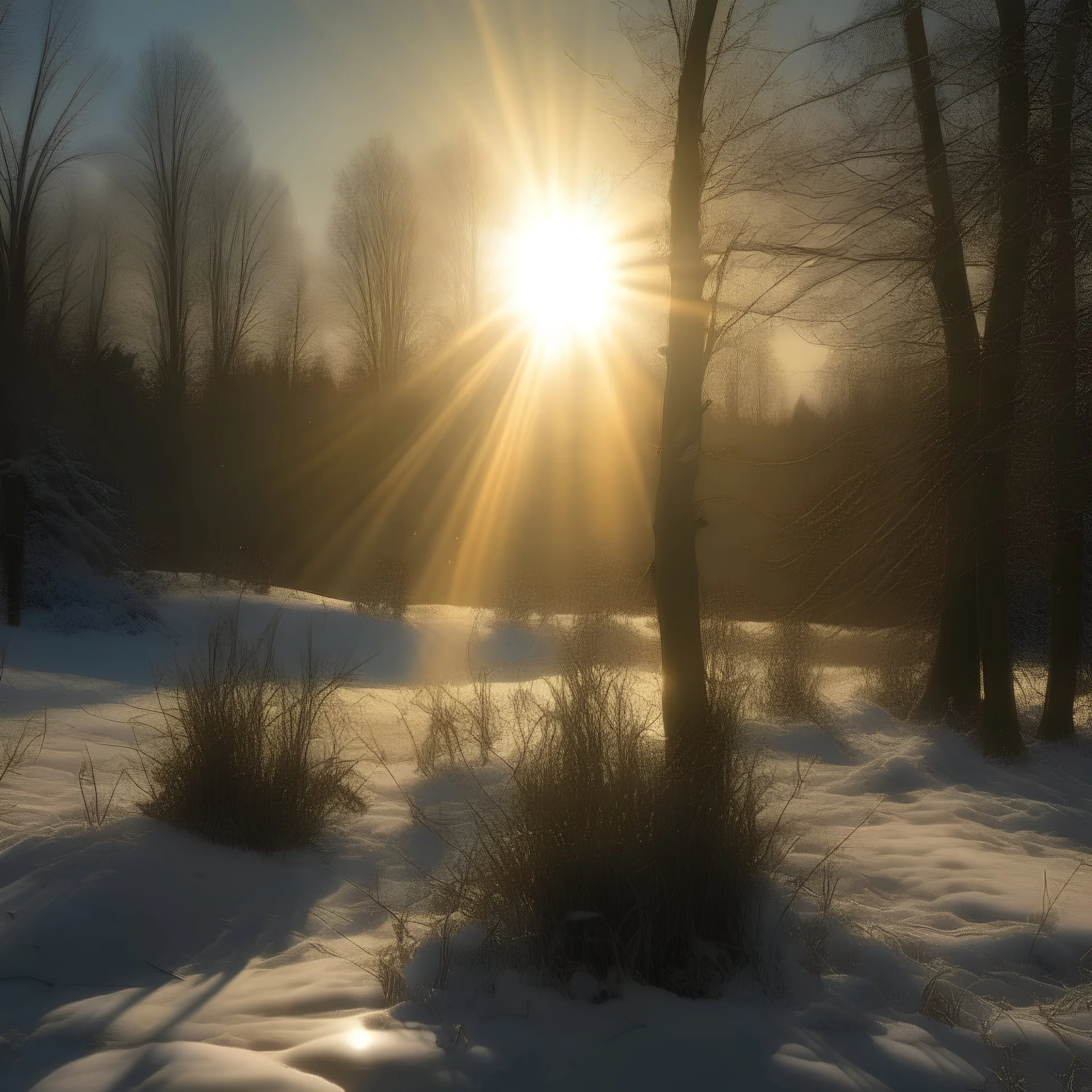 winter sun