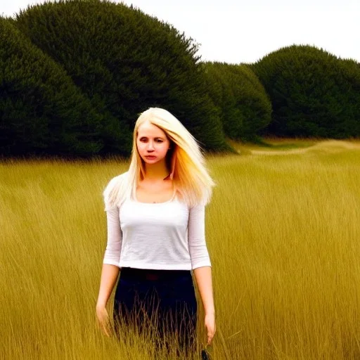 my gorgeous, blond girlfriend lives among the coastal fens of Denmark