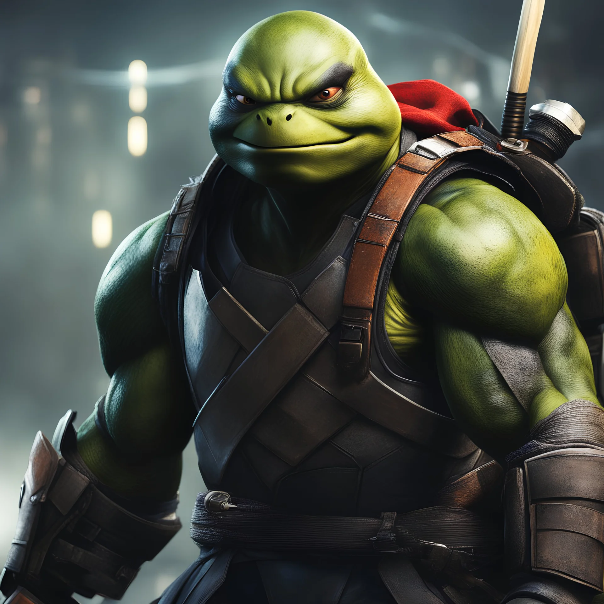 [photorealistic] The Last Ronin: old TMNT