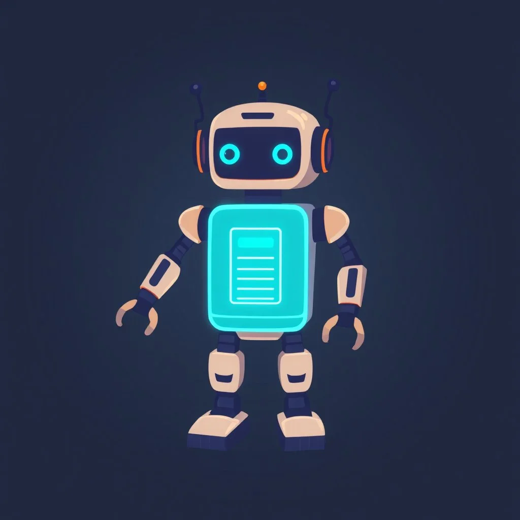 AI Robot LOGO simple