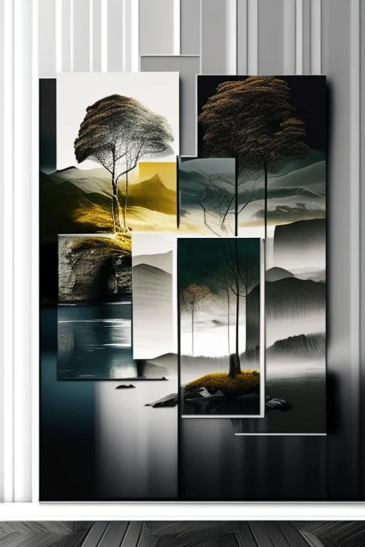 ART76 - Landscape Set of 3 Prints. Get your hands on our exclusively designed wall decor that provides a dynamic feature to your living room decor. Furthermore, our wall art adds soul to your space. The best part about putting wall art prints in your living room is that they reflect your taste. Marrutt 230gsm Archival Matte Photo Paper ensures premium quality print output and can keep its good condition intact for decades. For some designs we print on Premium Satin/Oyster paper to stand out and