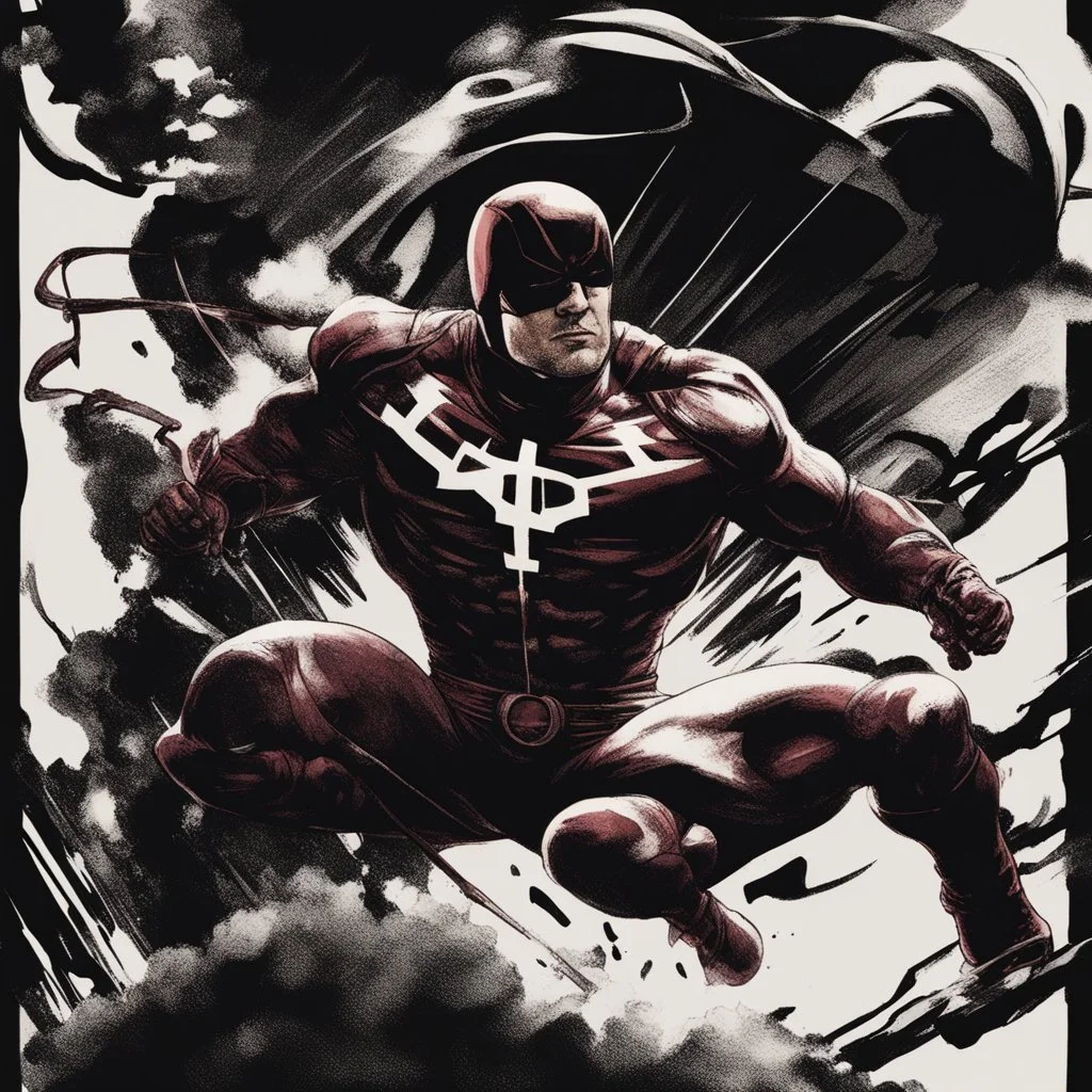 dark and intense Daredevil