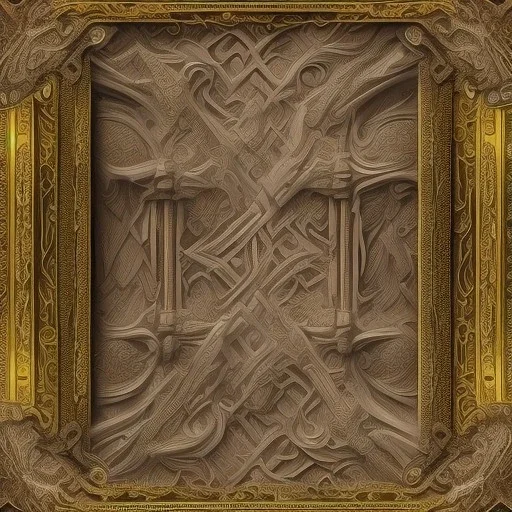 ancient ornate intricate border frame, cinematic, realistic, intricate details, photorealistic, 512K