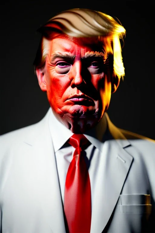 Ultra realistic image night, Donald trump zombie, suit, blood, torn arm, night, the walking dead style, dark ambient, highly detailed, White House background, concept art, unreal engine 5, ray tracing, RTX, focal lighting, ultra detail, volumetric lighting, 3d, finely drawn, high definition, high resolution.