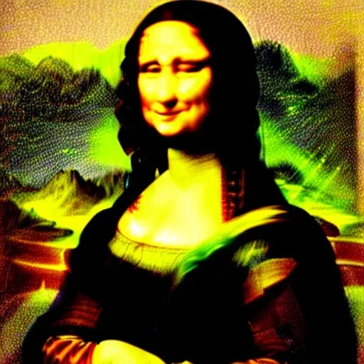 cat mona lisa