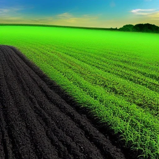 agriculture black background