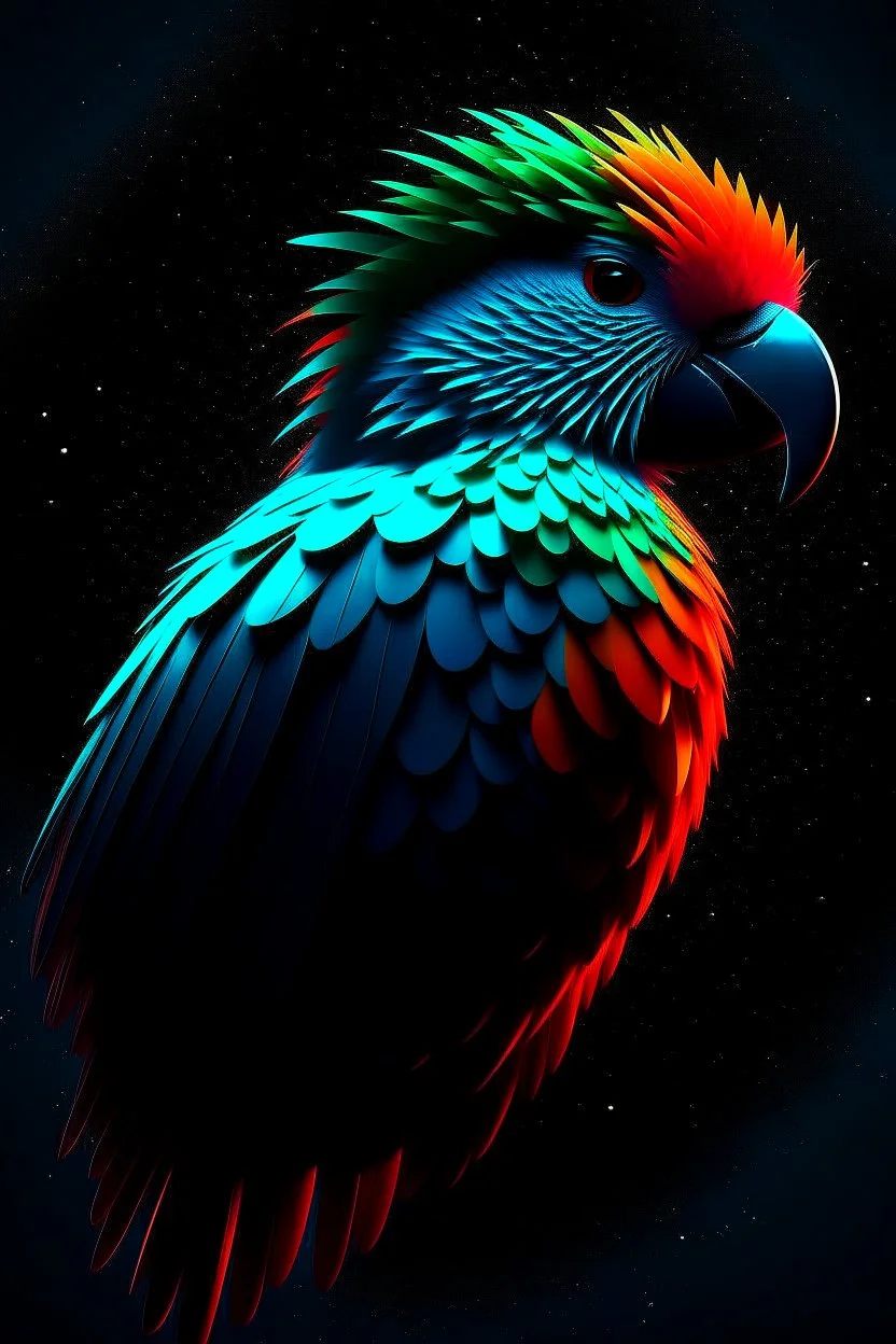 Create etherial,parrot