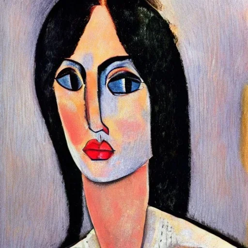 Lady Gaga portrait by AMADEO MODIGLIANI