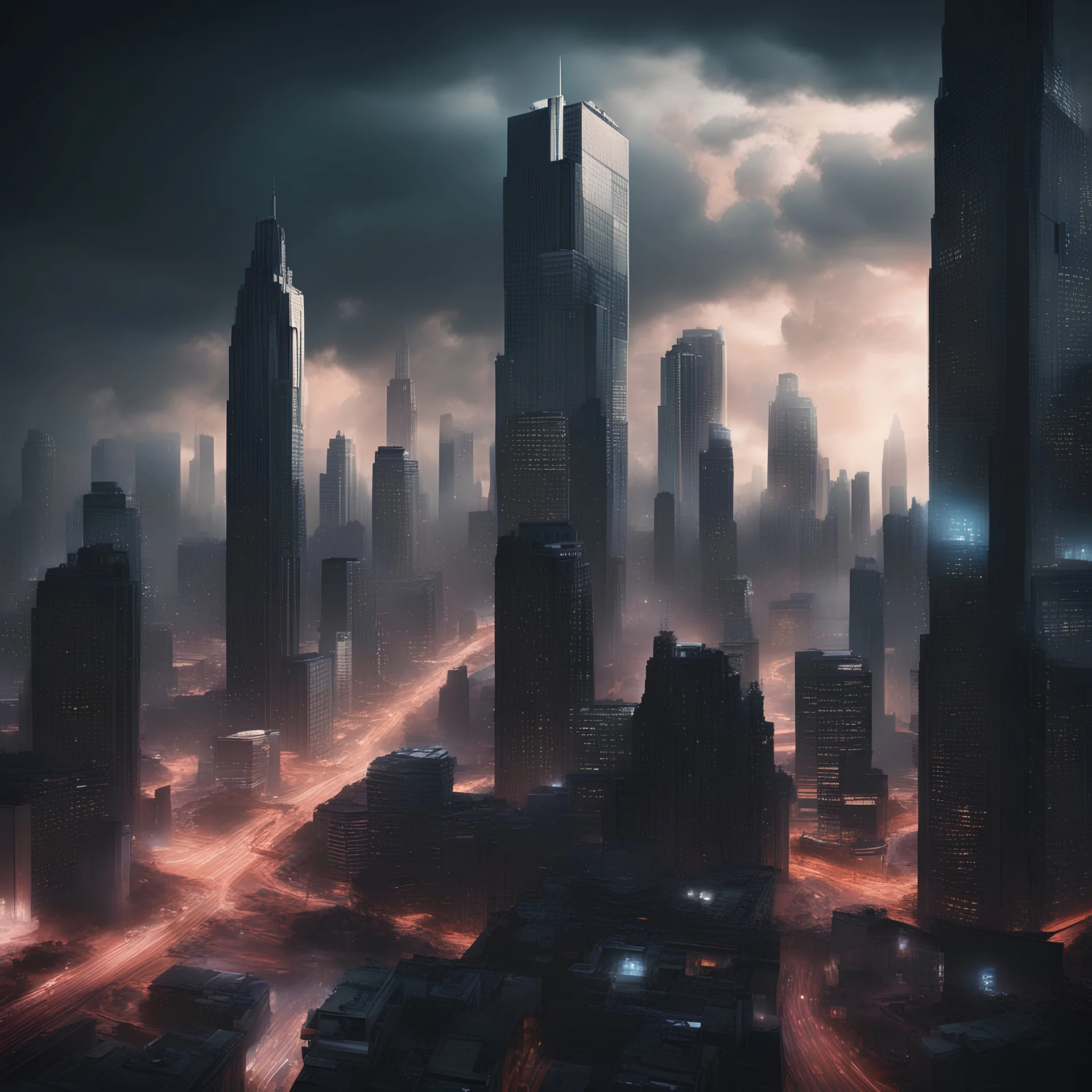 In the sprawling metropolis of Horizon City, where skyscrapers touched the clouds and neon lights painted the streets, chaos brewed in the shadows. Crime syndicates vied for control of the city's underworld, leaving citizens trapped in a web of fear and corruption. The police force, once a beacon of hope, seemed powerless against the rising tide of crime.