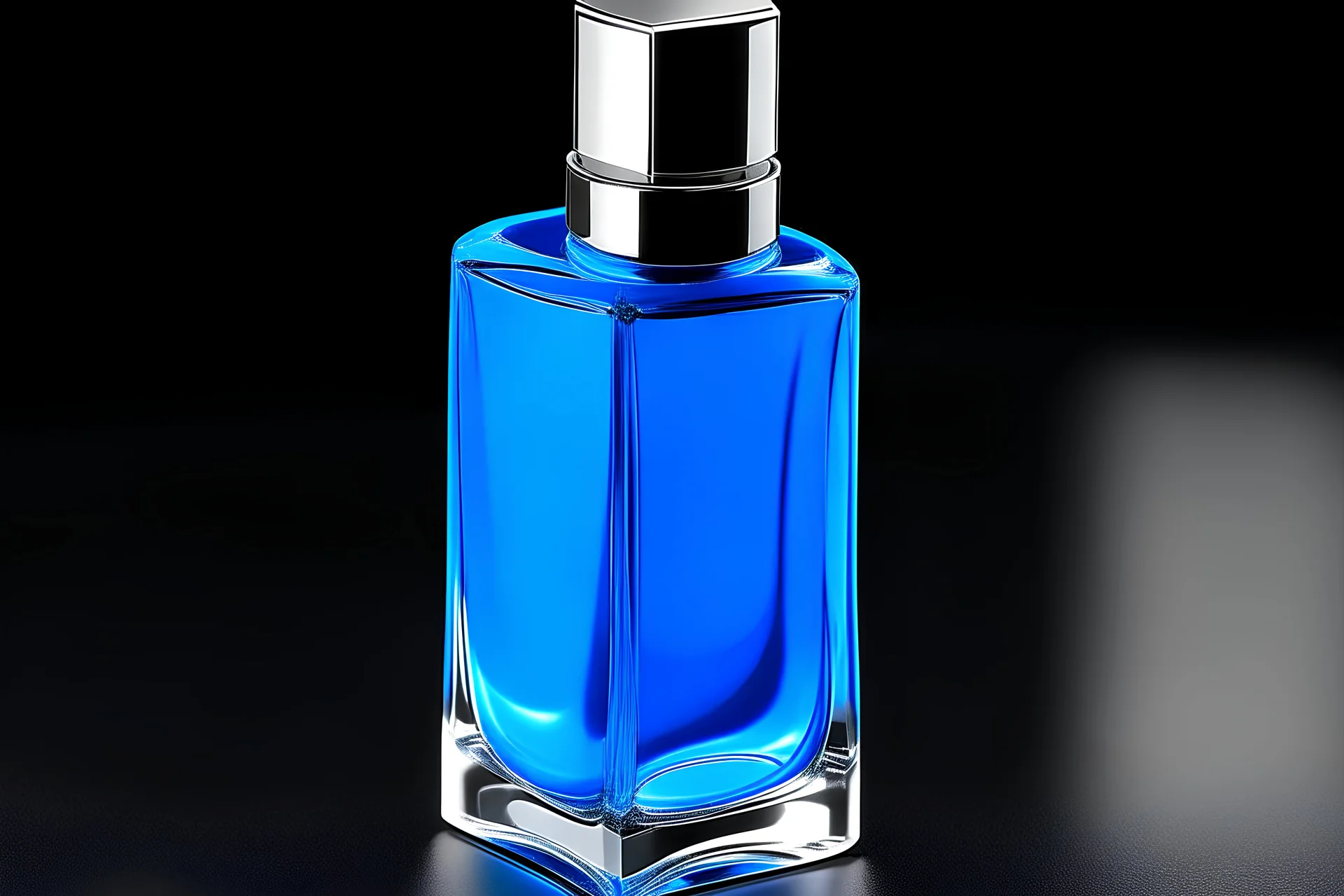 BOTOL PARFUM BIRU