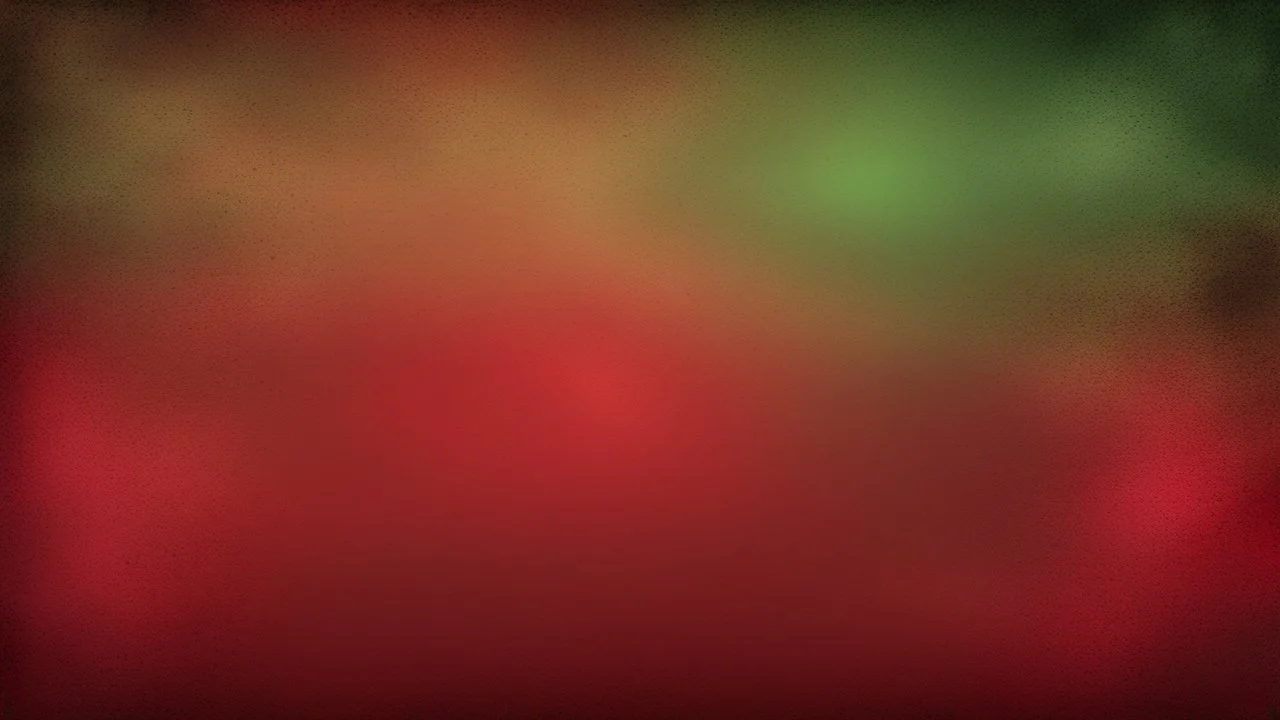 Red Maroon And Green Grunge Gradient Christmas Background.