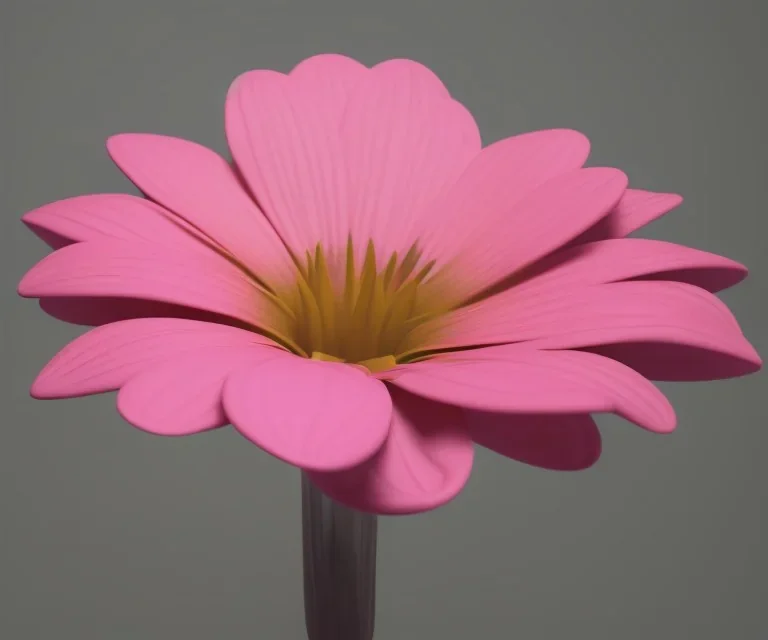 Flower 3d rendering