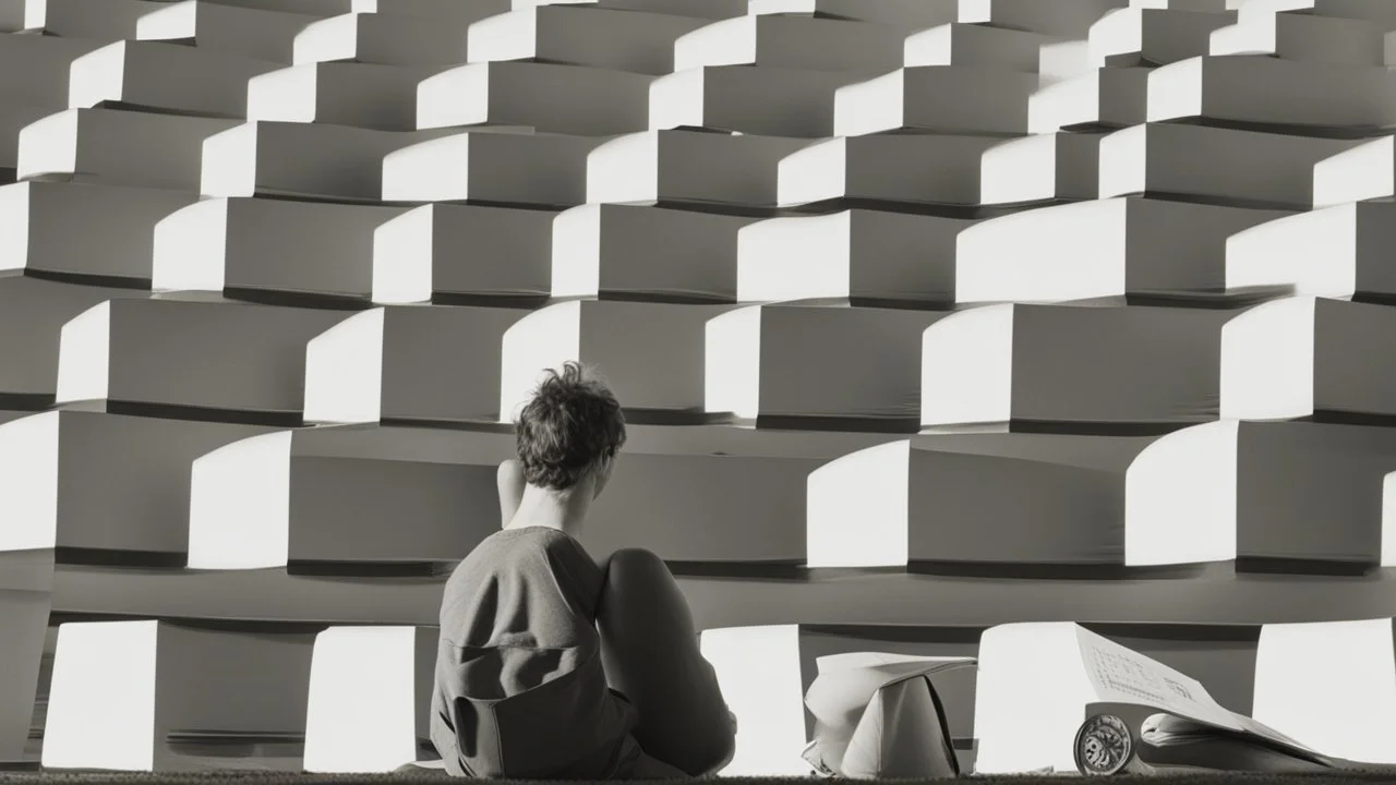 Someone reading a book