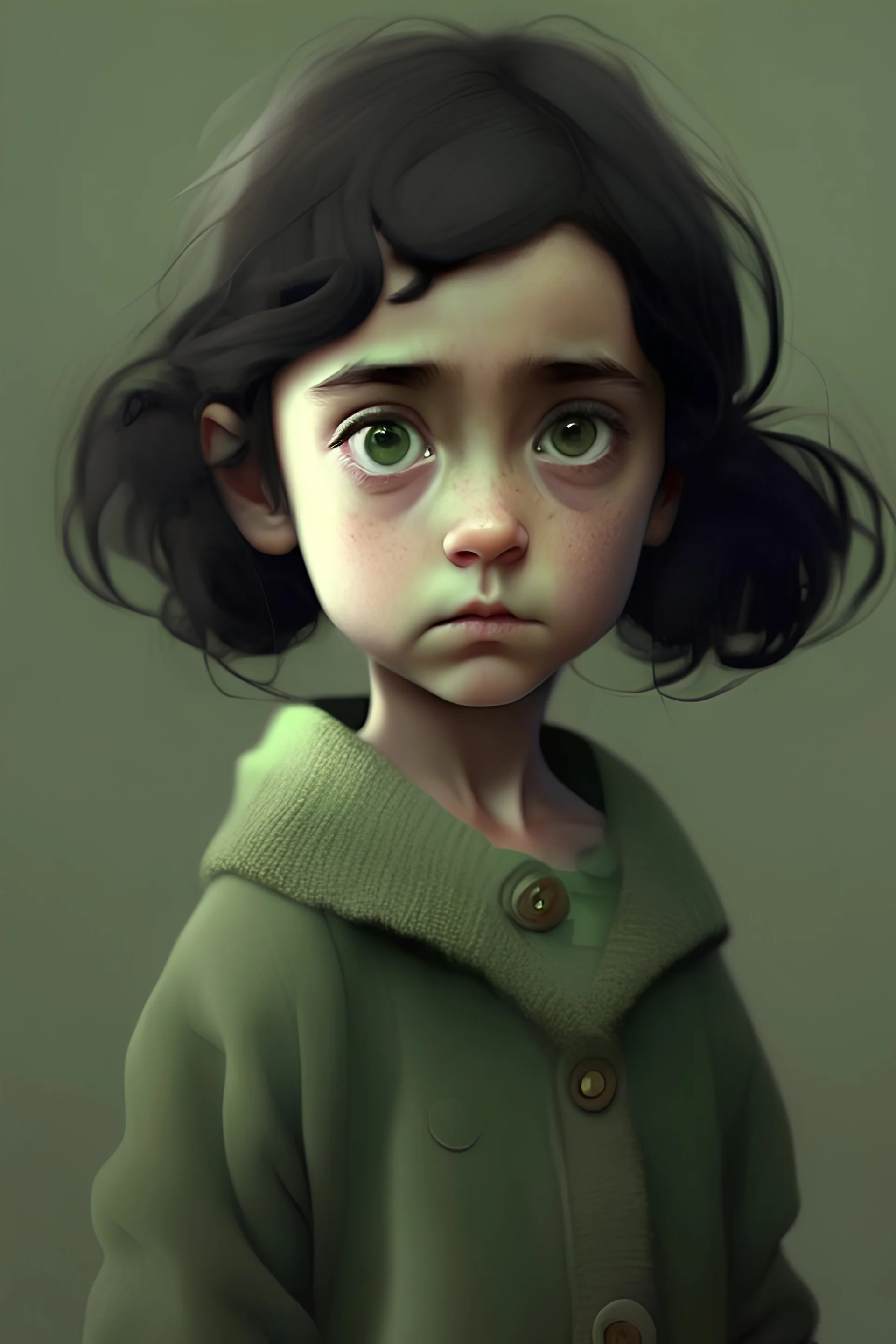 Small olive as a human