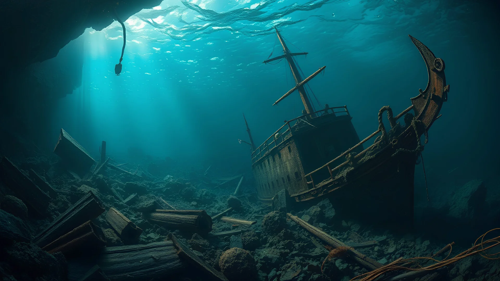 Oh bilge of debris, fierce cave of shipwrecks