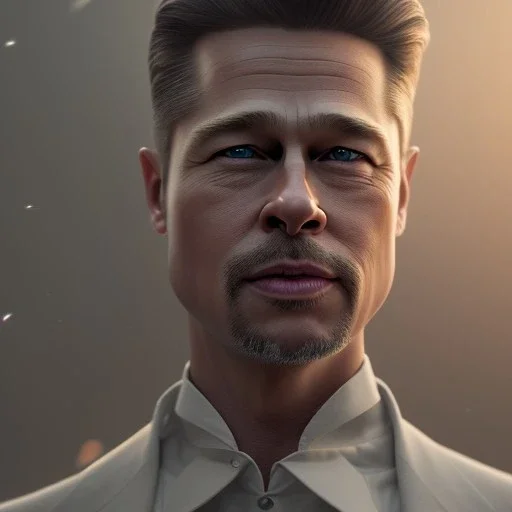 Full body, 3d render, Brad pitt 1800's men style, 1800's hair style, 1800's men clothes style,cleaning house, hyper realistic, octane render, unreal engine 5, 8k, palace background, uhd