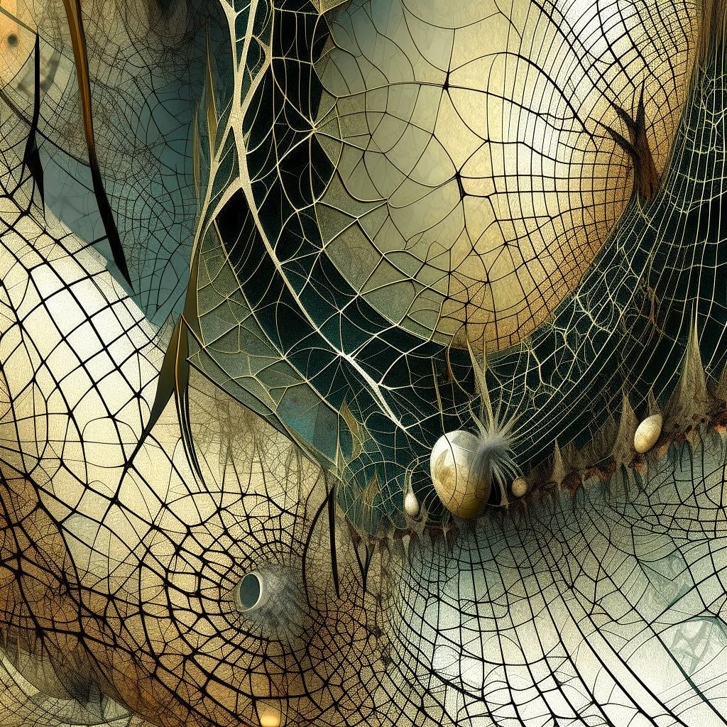 SPIDER WEB Abstract Fiona Staples