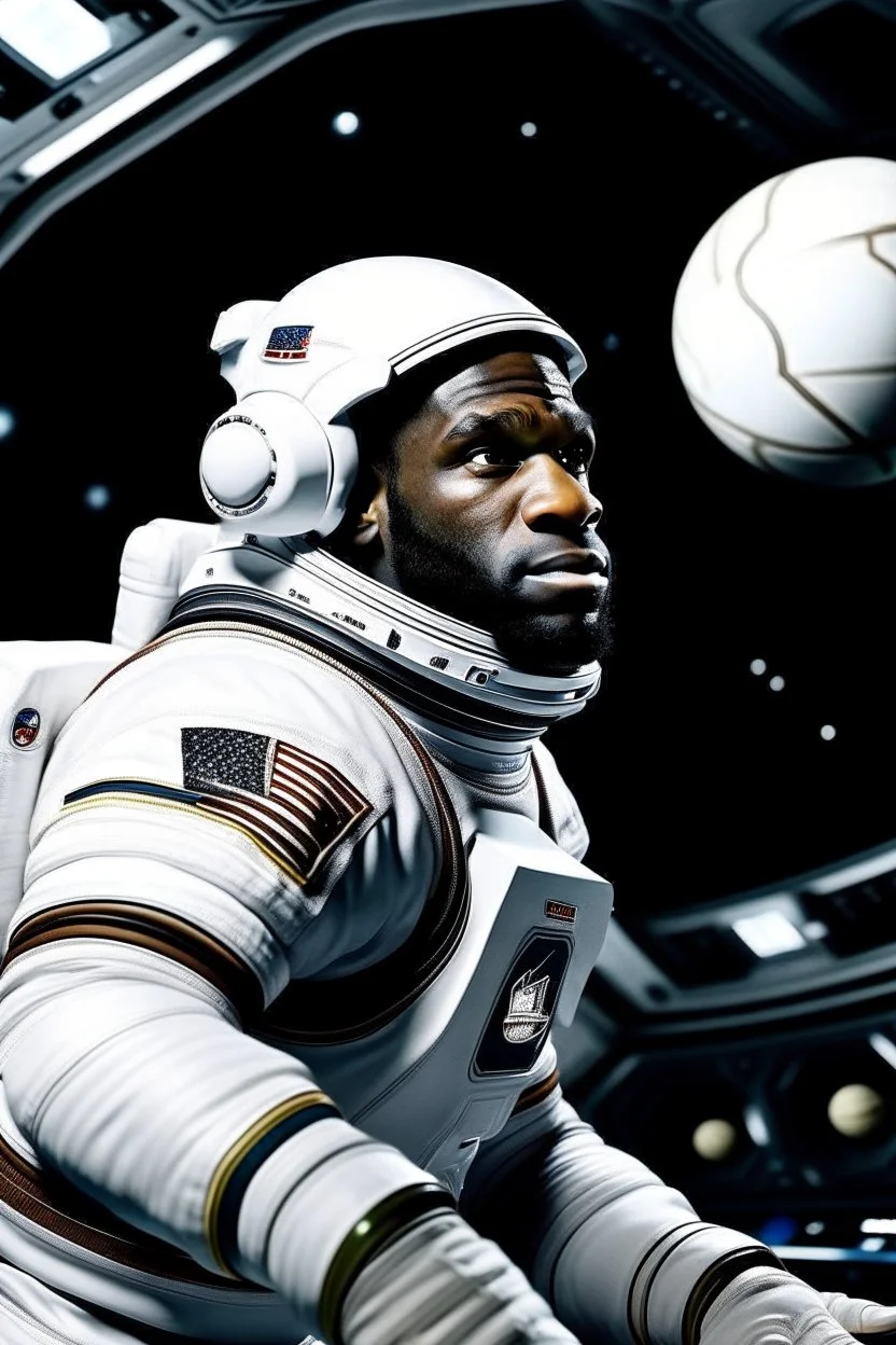 lebron james in space