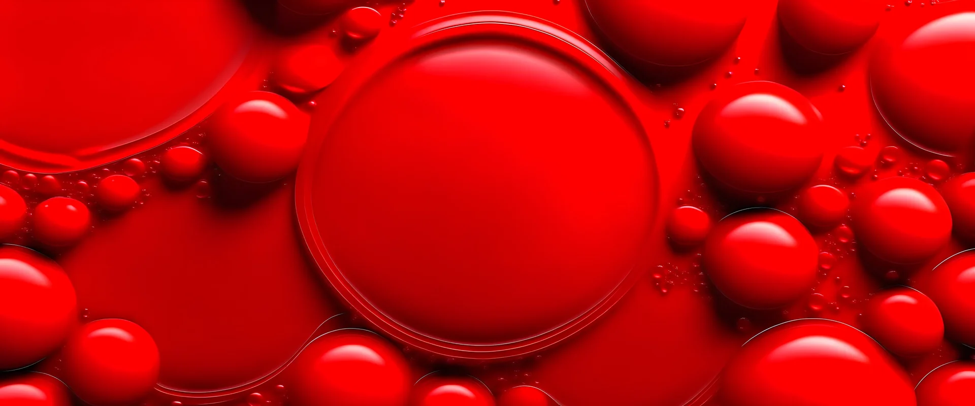 Red abstract drops background