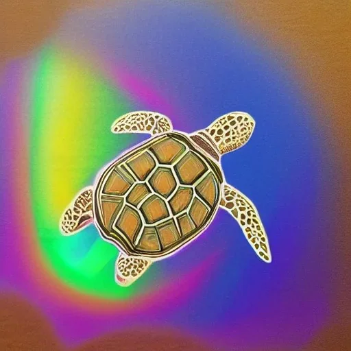 turtle and rainbow