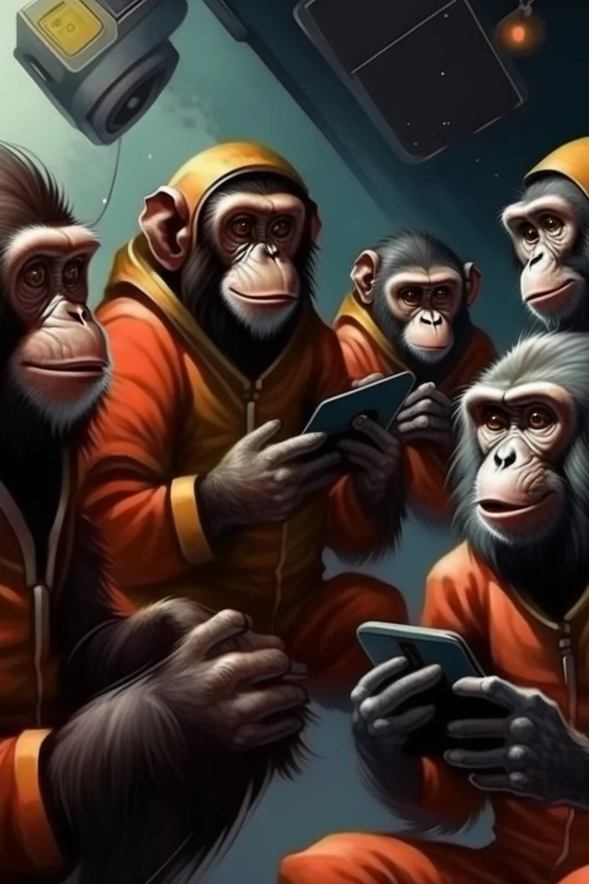 meme planetaber der ser på telefon