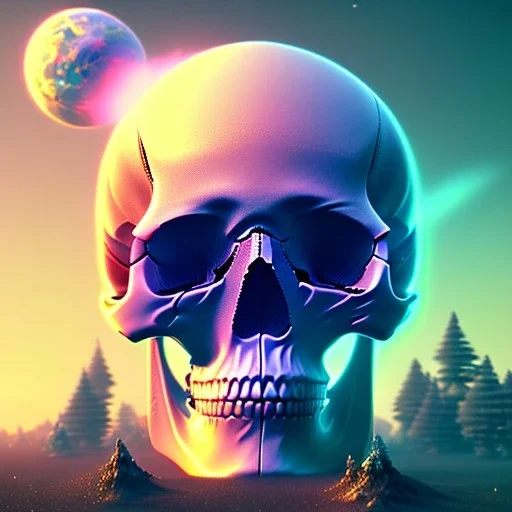 Mechanical skull, full body close up, soft light atmosphere, light effect，vaporwave colorful, concept art, smooth, extremely sharp detail, finely tuned detail, ultra high definition, 8 k, unreal engine 5, ultra sharp focus