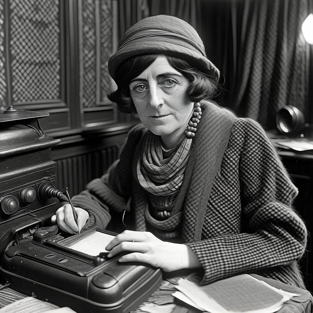 a 1920s female irish journalist