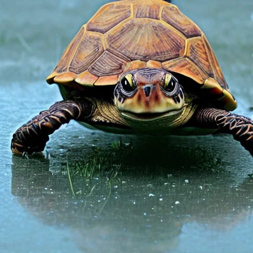 angry turtle