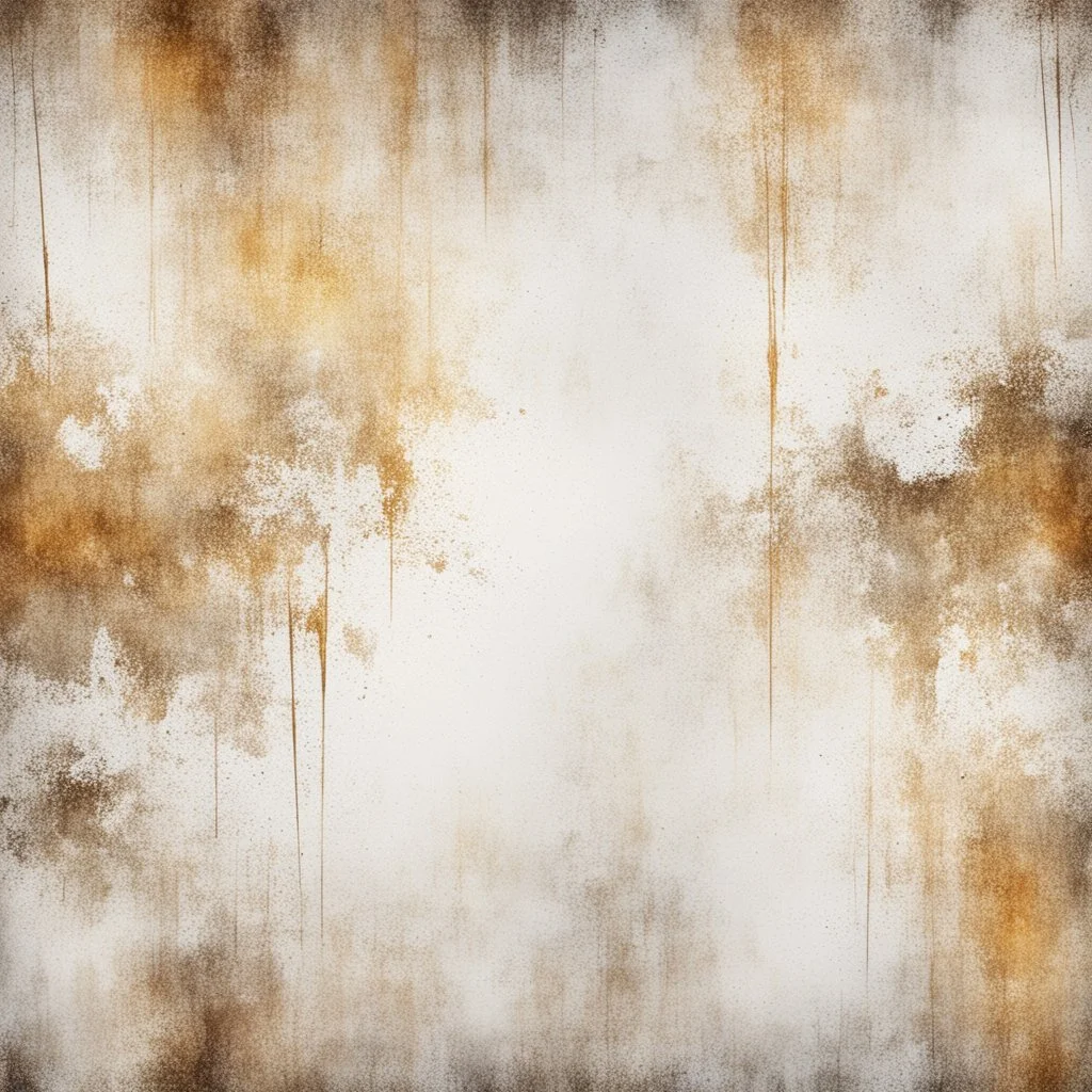 Hyper Realistic white & golden multicolor grungy rustic texture with vignette effect