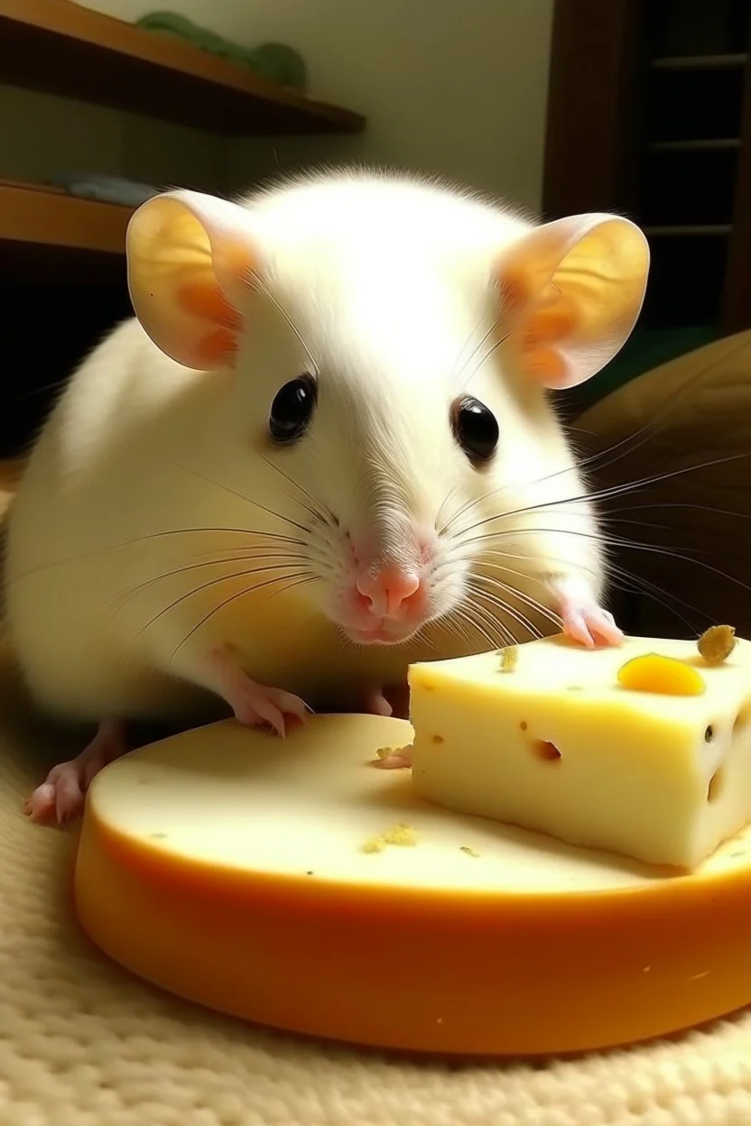 bingbong eating cheese