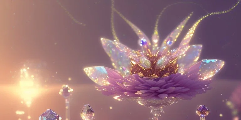 crystal subtle flower in a galactic ambiance beautiful fairy, transparent, delicate colors, in the foreground, full of details, smooth，soft light atmosphere, light effect，vaporwave colorful, concept art, smooth, extremely sharp detail, finely tuned detail, ultra high definition, 8 k, unreal engine 5, ultra sharp focus