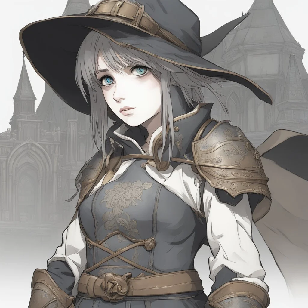 female mage of the town guard
