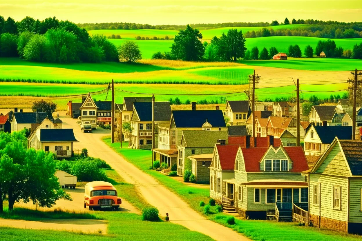 rural american town