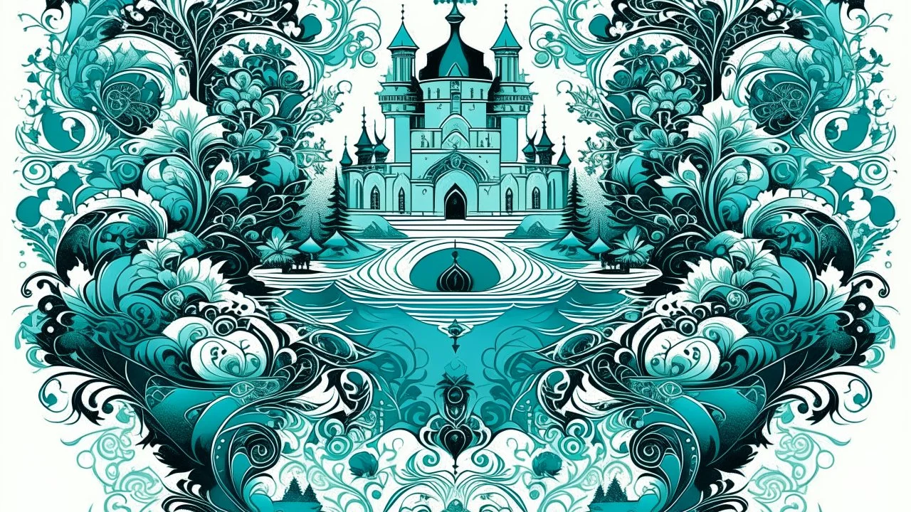 screen print, relaxation, luxury, dream world, calm beauty, symmetry, fantasy world, magic, beautiful composition, exquisite detail