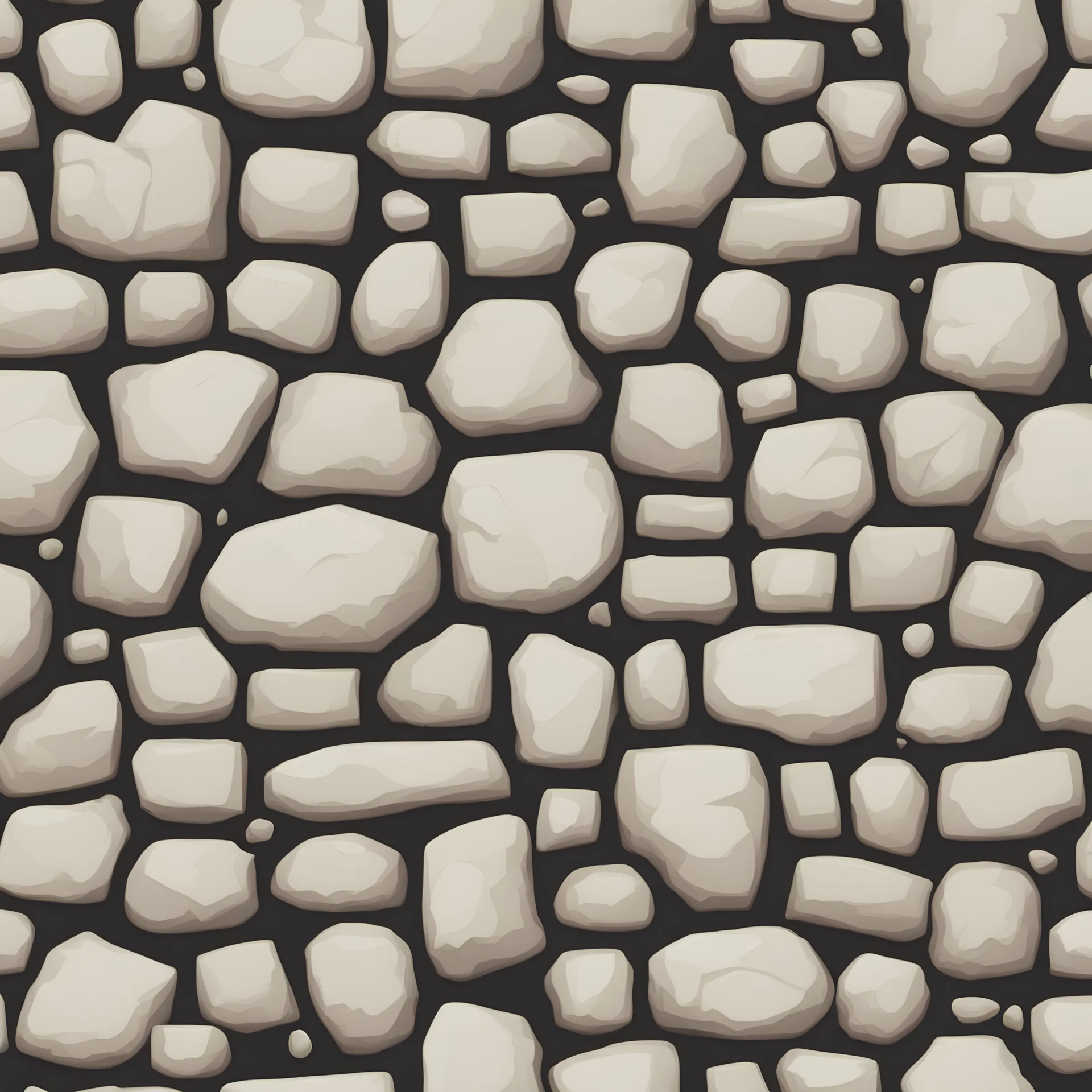 darkish milk white stone wall texture, indie game art