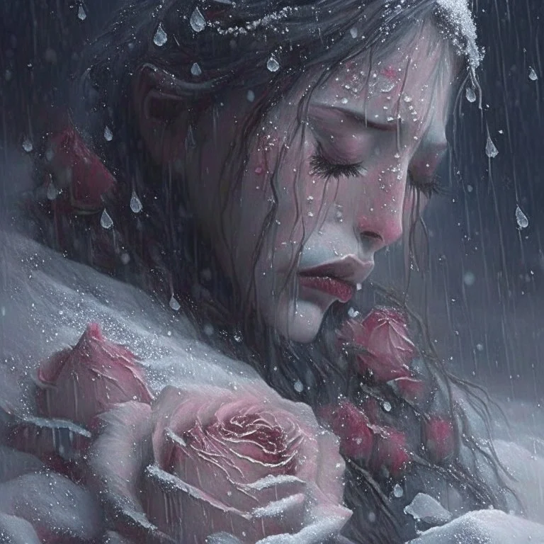 My tears are like the quiet drift of petals from some magic rose; and all my grief flows from the rift of unremembered skies and snows.