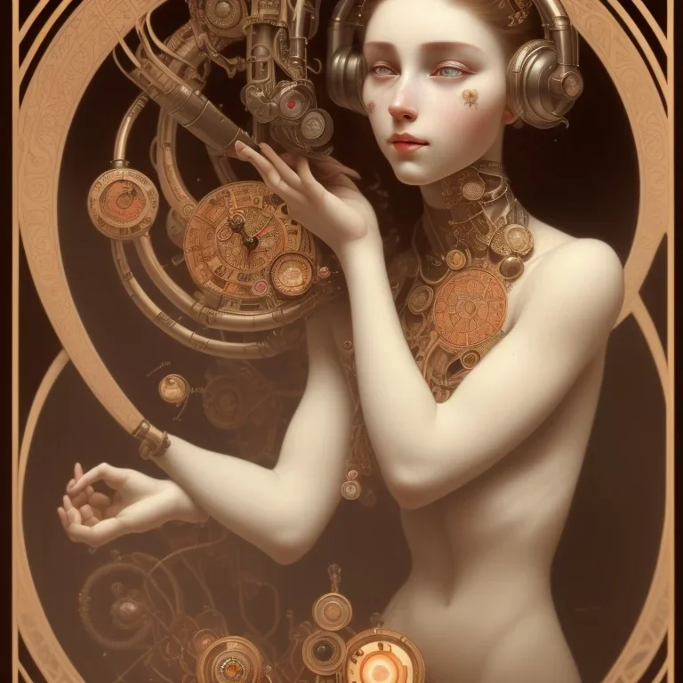  Join our Discord! Accueil Historique Galerie Live Images générées (200) 200 dernières uniquement A beautiful portrait of a cute cyberpunk woman happy, alphonse mucha style, grain on the skin, tribal tatoos, orange color scheme, high key lighting, volumetric light high details with white stripes and feathers full length, soft lighting, soft pastel gradients, high definition, blender 3d cinematic, op art, visionary art, sacred geometry, fractal, white balanced, lot's of grain on her skin