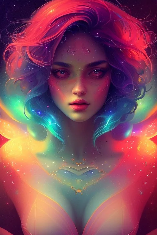 extremely beautiful art, cosmic, highly creative, rich colors, cinematic light, amazing details