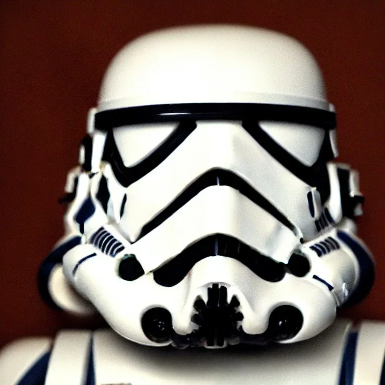 A portrait of a Stormtrooper by Nino Is.