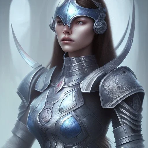 sango fantasy, fantasy magic, intricate, sharp focus, illustration, highly detailed, digital painting, concept art, matte, artgerm and paul lewin, masterpiece, mercury armor