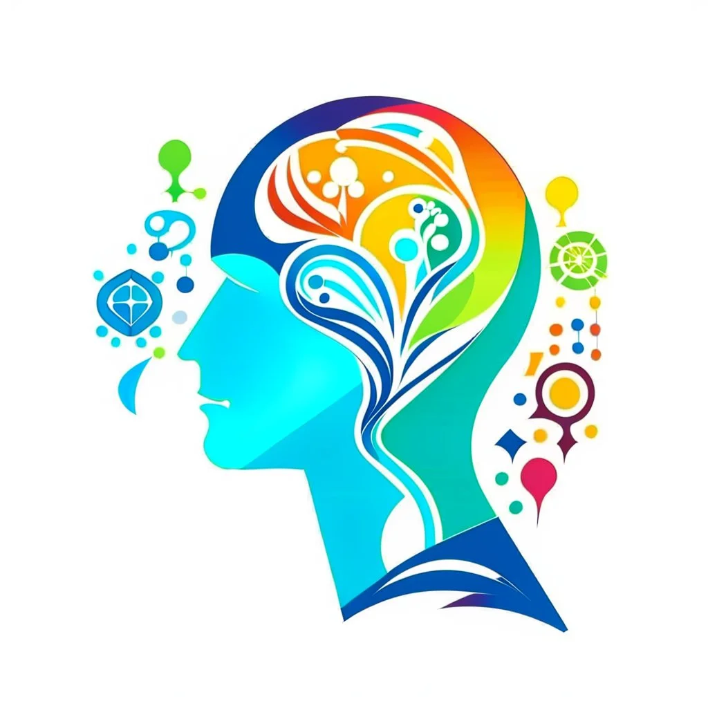 Logo psychology and education department thinking learning