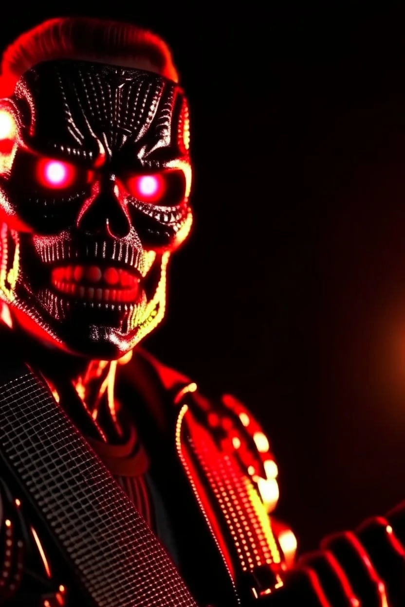 4K. Full details. A terminator as skilled as the AC DC guitar player